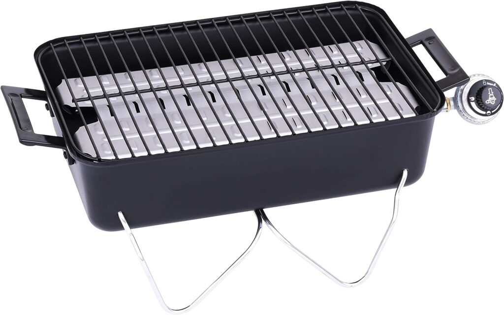 Char-Broil Portable Gas Grill | Liquid Propane | Porcelain Coated Grates | 465133010