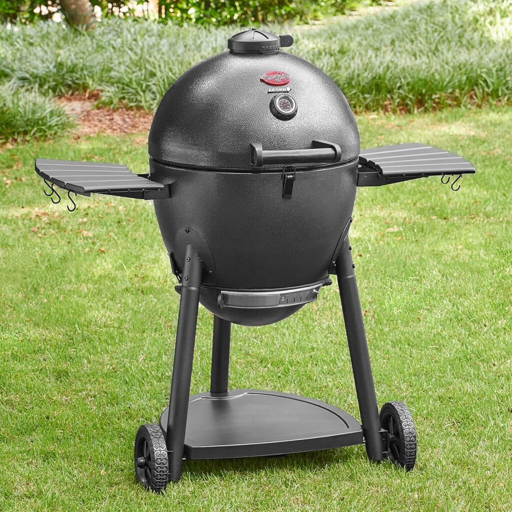 Char-Griller E16620 Akorn Kamado Charcoal Grill, Graphite