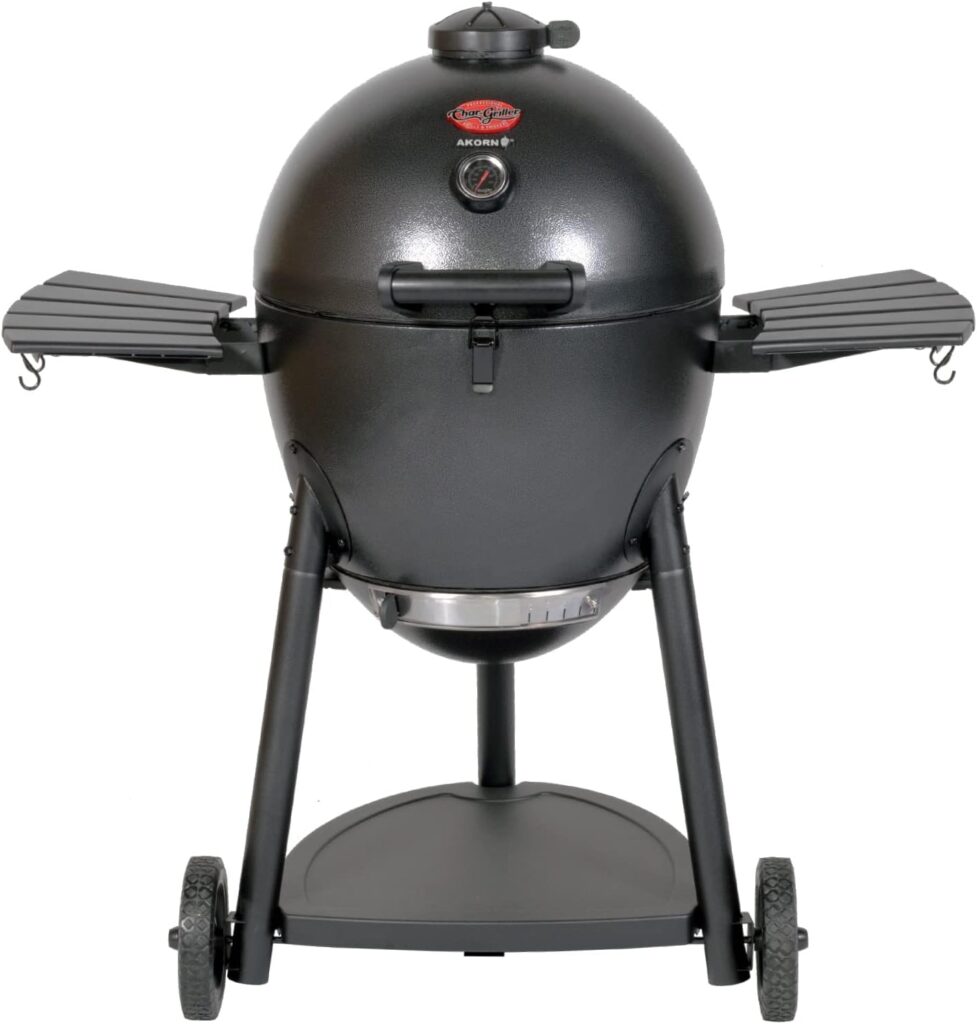 Char-Griller E16620 Akorn Kamado Charcoal Grill, Graphite