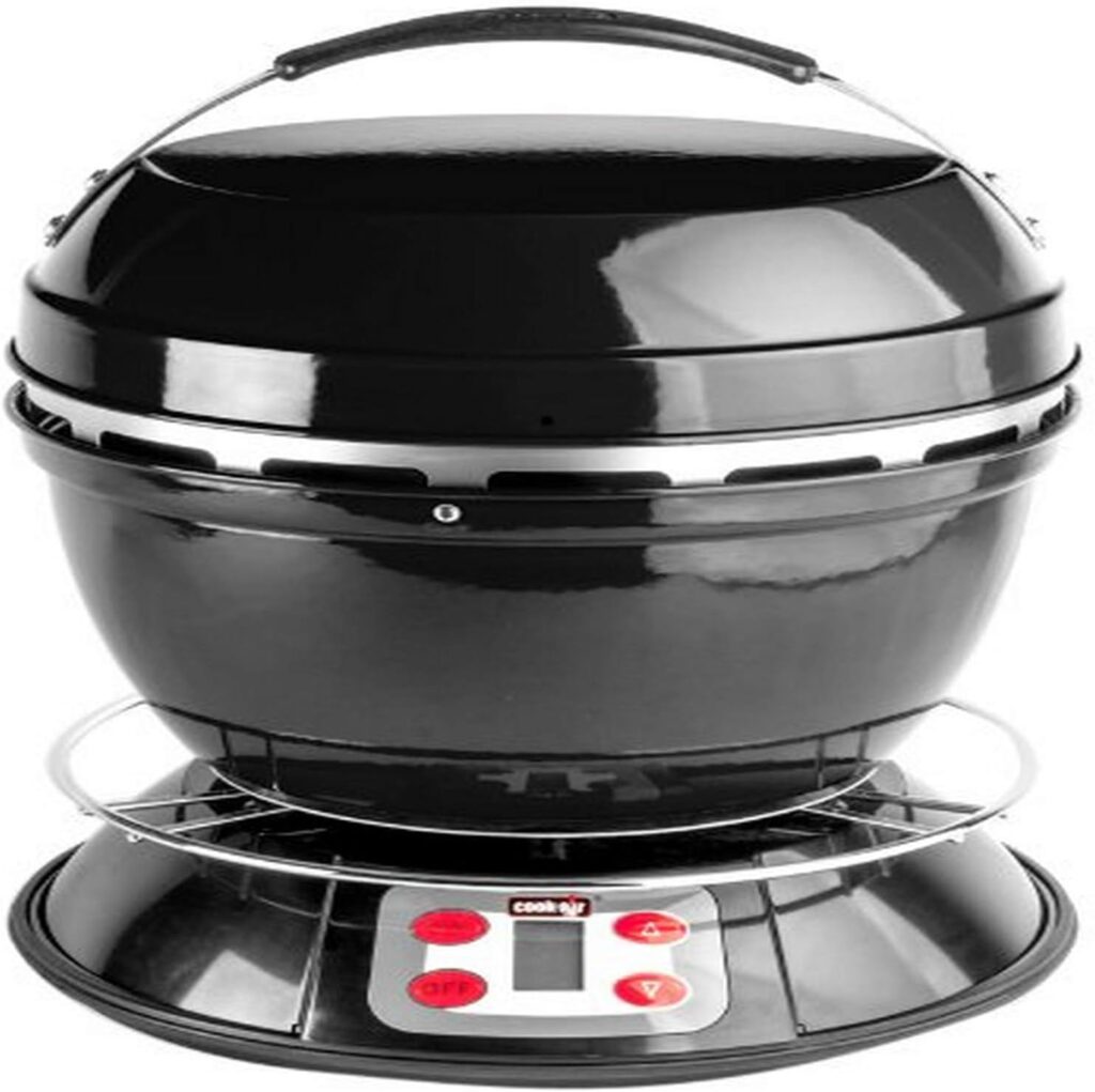 Cook-Air EP-3620BK Wood Fired Portable Grill, Black