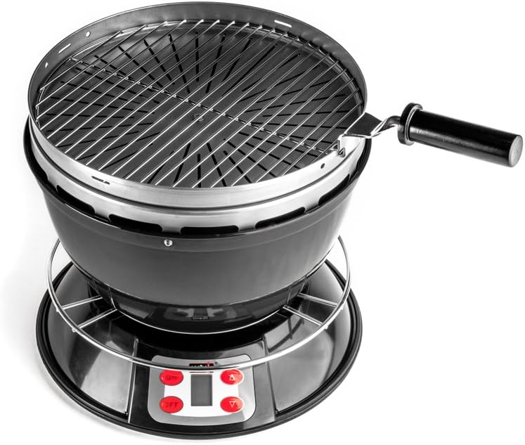 Cook-Air EP-3620BK Wood Fired Portable Grill, Black