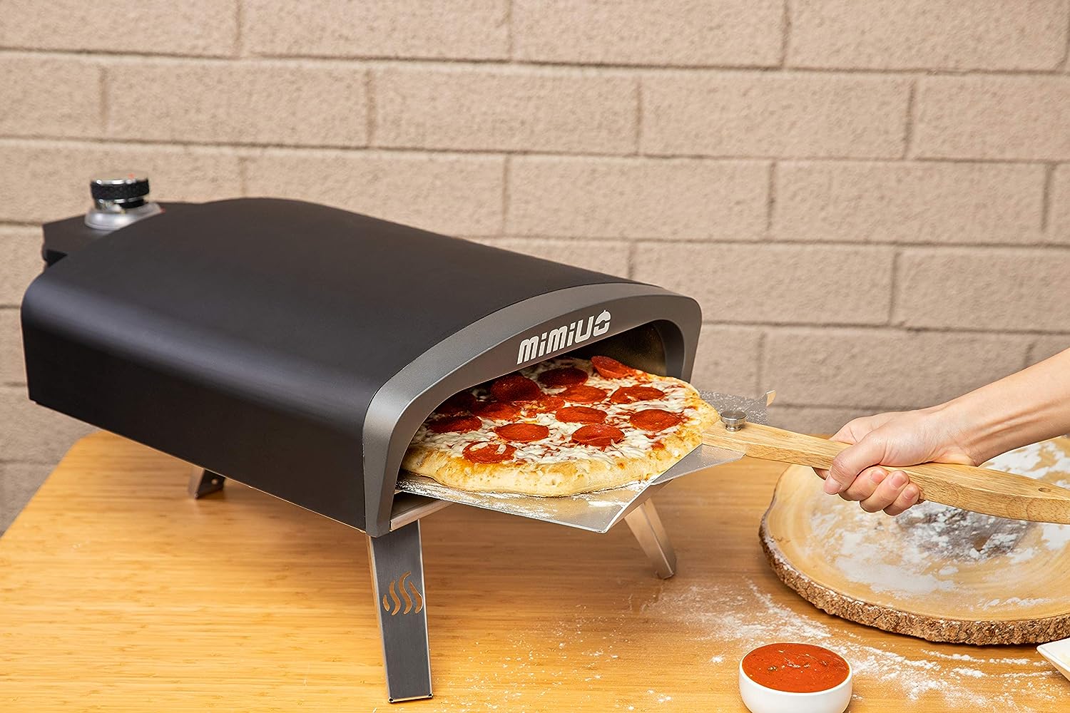 Mimiuo Portable Gas Pizza Oven Review Outdoor Cooking 1620