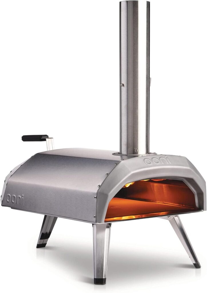 Ooni Karu 12 Multi-Fuel Outdoor Pizza Oven – Portable Wood Fired and Gas Pizza Oven – Outdoor Cooking Pizza Maker - Portable Pizza Oven For Authentic Stone Baked Pizzas - Pizza Oven Countertop