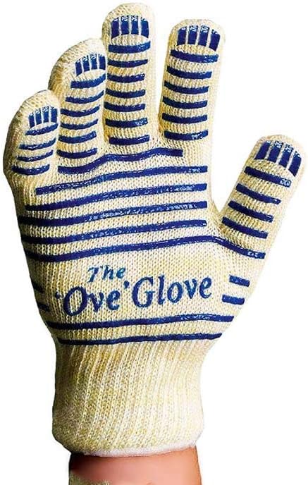 Ove Glove Hot Surface Handler Oven Mitt Glove, Perfect for Kitchen/Grilling, 540 Degree Resistance, As Seen On TV Household Gift, Heat  Flame,Tan