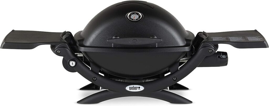 Weber Q1200 Liquid Propane Grill, Black