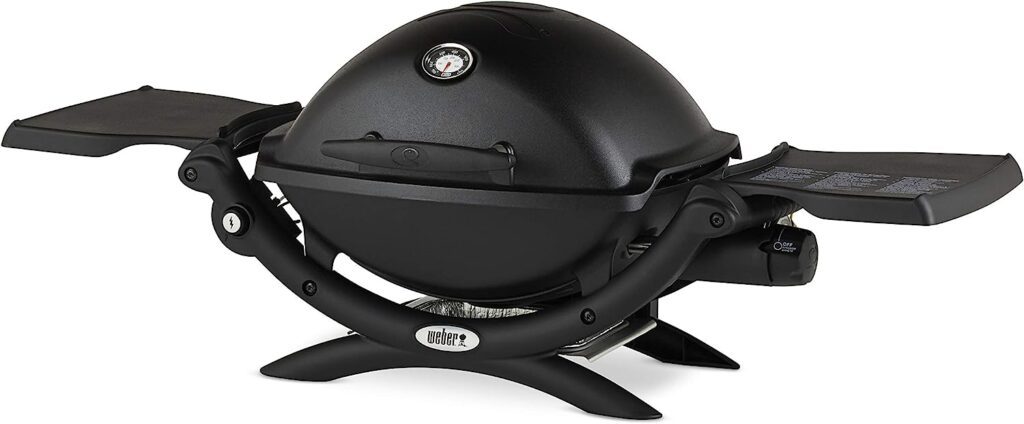 Weber Q1200 Liquid Propane Grill, Black