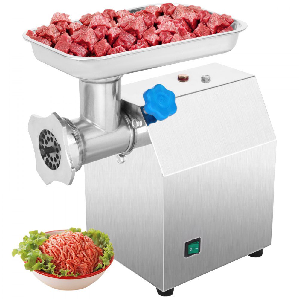 1.14HP 850W Commercial Electric 270 lbs/h Steel Meat Grinder  | VEVOR US