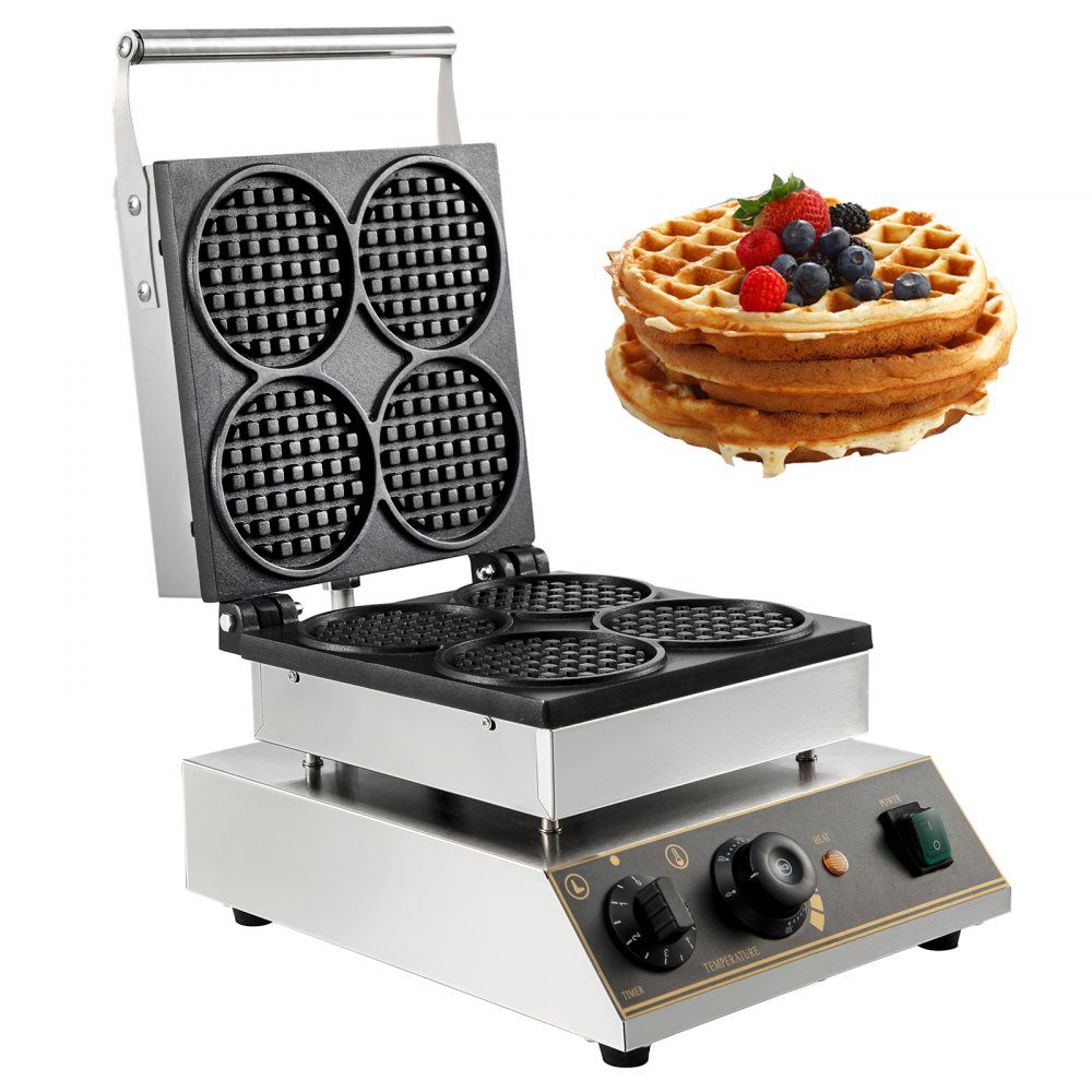 Crispy Delights Ahead: Top 5 VEVOR Electric Waffle Makers Tested by Experts