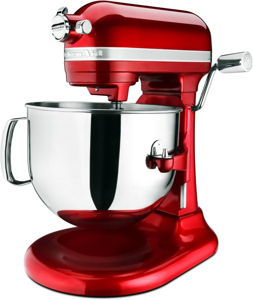 KitchenAid KSM7586PCA 7-Quart Pro Line Stand Mixer Candy Apple Red