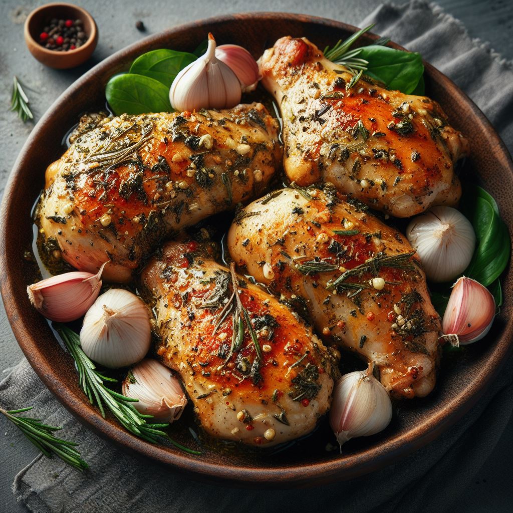 Garlic and Herb Chicken Thighs Recipes