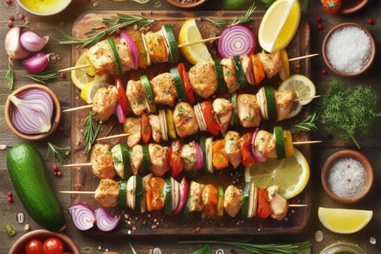 Mediterranean Chicken Skewer Recipes