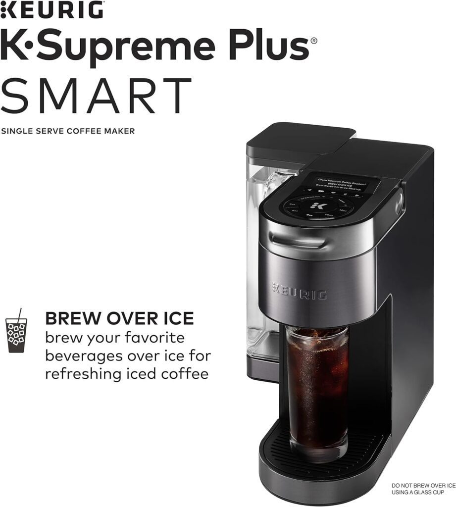 Keurig® K-Supreme Plus SMART Single Serve K-Cup Pod Coffee Maker, Black