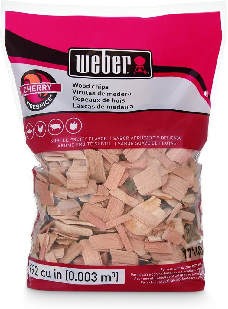 Weber Apple Wood Chips, for Grilling and Smoking, 2 lb.