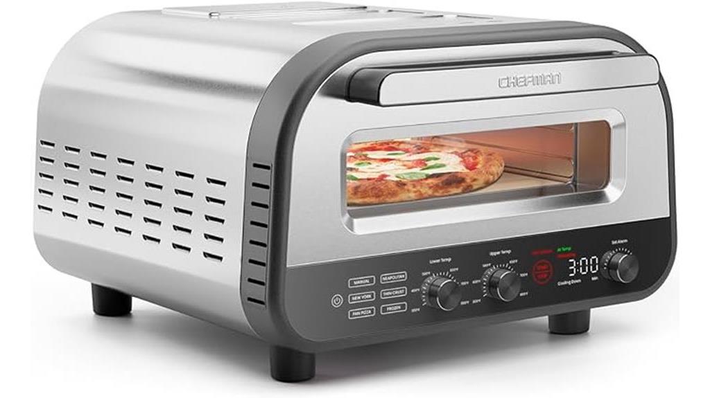 fast indoor pizza oven