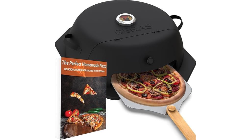 heat resistant pizza oven attachment