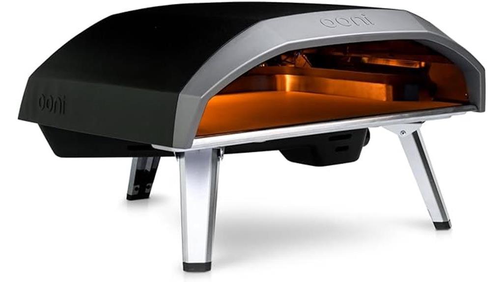 high temperature gas pizza oven