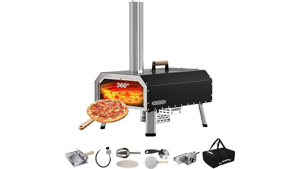 versatile outdoor pizza oven